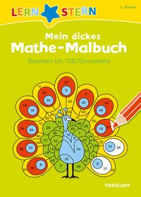 Bild vom Artikel Mein dickes Mathe-Malbuch. Rechnen bis 100/ Einmaleins vom Autor Sabine Schwertführer