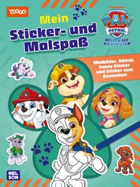 Produktbild: PAW Patrol Mitmachbuch: Mein Sticker- und Malspa&szlig;