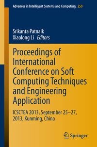 Produktbild: Proceedings of International Conference on Soft Computing Techniques and Engineering Application