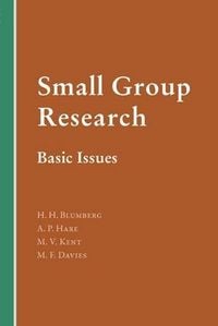 Produktbild: Blumberg, H: Small Group Research