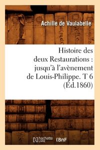 Produktbild: Histoire des deux Restaurations