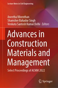 Produktbild: Advances in Construction Materials and Management