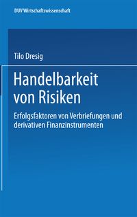 Produktbild: Handelbarkeit von Risiken