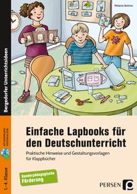 Produktbild: Einfache Lapbooks f&uuml;r den Deutschunterricht
