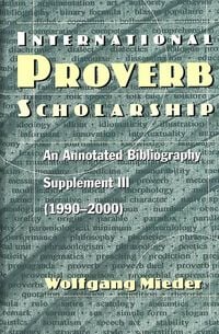 Produktbild: International Proverb Scholarship