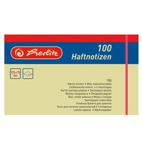 Bild vom Artikel Herlitz Haftnotizblock 125x75mm 100 Blatt gelb vom Autor 