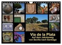 Produktbild: Via de la Plata - auf dem Jakobsweg von Sevilla nach Santiago (Wandkalender 2027 DIN A4 quer), CALVENDO Monatskalender