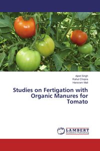 Produktbild: Studies on Fertigation with Organic Manures for Tomato