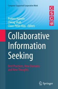 Produktbild: Collaborative Information Seeking