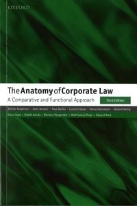 Produktbild: The Anatomy of Corporate Law