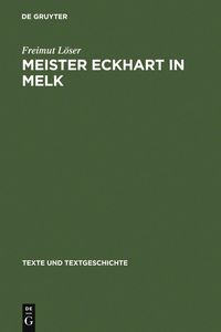 Produktbild: Meister Eckhart in Melk