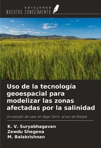 Produktbild: Uso de la tecnolog&iacute;a geoespacial para modelizar las zonas afectadas por la salinidad