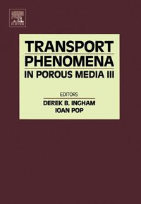 Produktbild: Transport Phenomena in Porous Media III