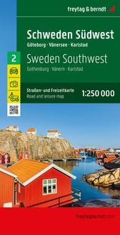 Bild vom Artikel Schweden Südwest, Straßen- und Freizeitkarte 1:250.000, freytag & berndt vom Autor 