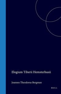 Produktbild: Elogium Tiberii Hemsterhusii / Vita Davidis Ruhnkenii / Auctore Daniele Wyttenbachio