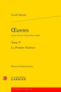 Produktbild: Oeuvres T.5 : La Premiere Maitresse