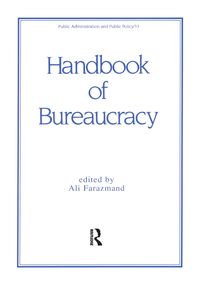 Produktbild: Handbook of Bureaucracy