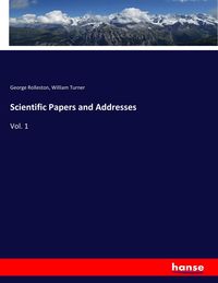 Produktbild: Scientific Papers and Addresses