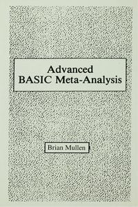 Produktbild: Advanced Basic Meta-analysis
