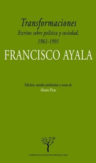 Produktbild: Transformaciones : escritos sobre pol&iacute;tica y sociedad en Espa&ntilde;a, 1961-1991