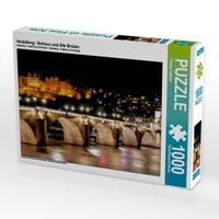 Produktbild: CALVENDO Puzzle Heidelberg - Schloss und Alte Br&uuml;cke | 1000 Teile Lege-Gr&ouml;&szlig;e 64x48cm Foto-Puzzle f&uuml;r gl&uuml;ckliche Stunden