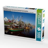 Produktbild: CALVENDO Puzzle Greetsieler Hafen | 1000 Teile Lege-Gr&ouml;&szlig;e 64x48cm Foto-Puzzle f&uuml;r gl&uuml;ckliche Stunden