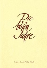 Produktbild: Die b&ouml;sen Jahre
