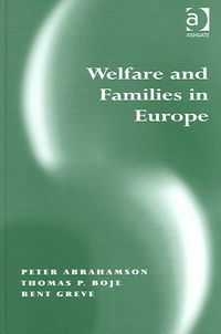 Produktbild: Welfare and Families in Europe