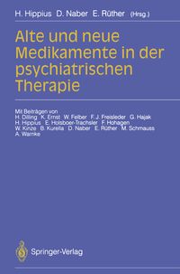 Produktbild: Alte und neue Medikamente in der psychiatrischen Therapie