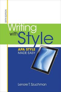 Produktbild: Szuchman, L: Writing with Style