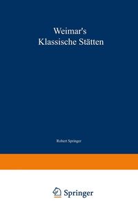 Produktbild: Weimar's klassische St&auml;tten