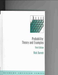 Produktbild: Probability: Theory and Examples