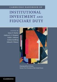Produktbild: Cambridge Handbook of Institutional Investment and Fiduciary Duty