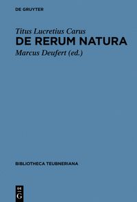 Produktbild: De rerum natura