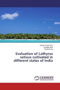 Produktbild: Evaluation of Lathyrus sativus cultivated in different states of India