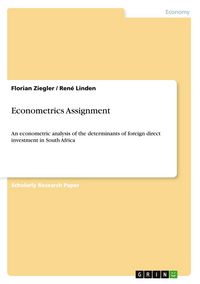 Produktbild: Econometrics Assignment