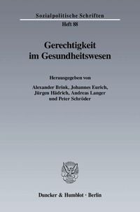 Produktbild: Gerechtigkeit im Gesundheitswesen.