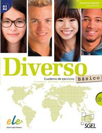 Produktbild: Diverso Basico - Cuaderno de ejercicio + CD (MP3). A1 & A2