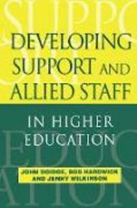 Produktbild: Developing Support & Allied Staff in Higher Education