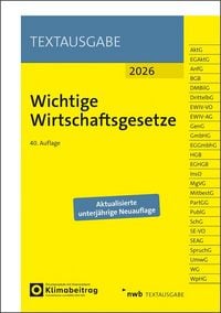 Produktbild: Wichtige Wirtschaftsgesetze