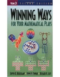Produktbild: Winning Ways for Your Mathematical Plays, Volume 3