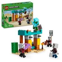 Produktbild: LEGO Minecraft 21267 Die Illager-W&uuml;stenpatrouille, Spielzeug f&uuml;r Kinder