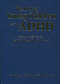 Produktbild: Teaching Young Children with ADHD: Successful Strategies and Practical Interventions for Prek-3