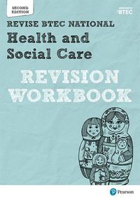 Produktbild: Pearson REVISE BTEC National Health and Social Care Revision Workbook - for 2026 exams