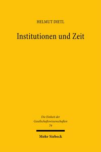 Produktbild: Institutionen und Zeit