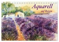 Produktbild: Aquarell auf Reisen - mit Eckard Funck (Tischkalender 2027 DIN A5 quer), CALVENDO Monatskalender