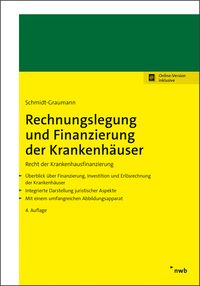 Produktbild: Rechnungslegung und Finanzierung der Krankenh&auml;user