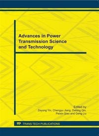 Produktbild: Advances in Power Transmission Science and Technology