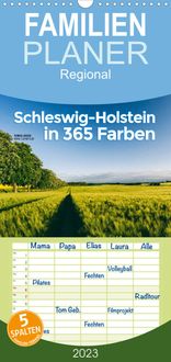 Bild vom Artikel Familienplaner Schleswig-Holstein in 365 Farben (Wandkalender 2023 , 21 cm x 45 cm, hoch) vom Autor Thomas Jansen