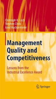 Produktbild: Management Quality and Competitiveness